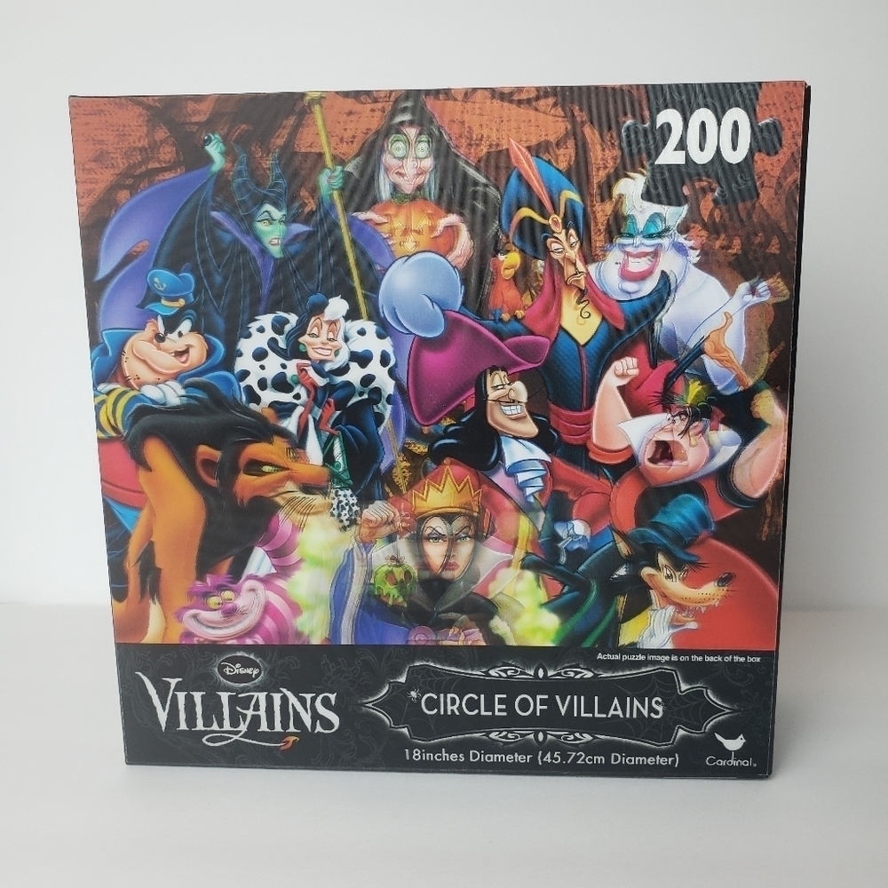 Disney villain puzzle